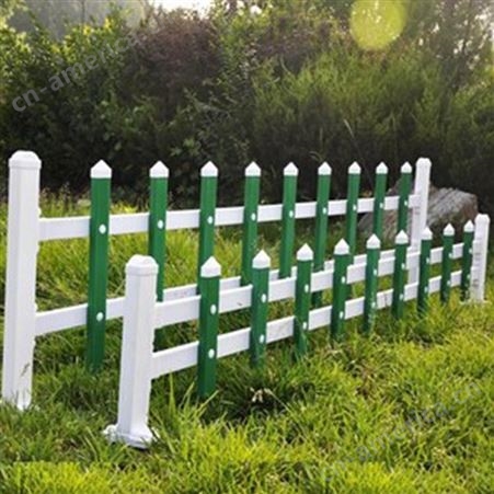 奥焱 新农村建设塑钢草坪护栏 园林改造PVC栅栏 厂家供应