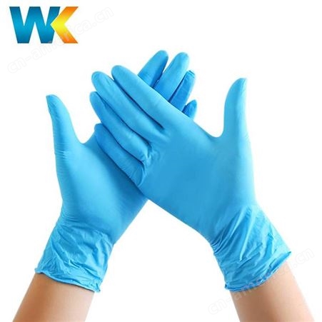 一次性丁腈手套 食品级橡胶劳保工业用9寸丁腈手套一次性手套