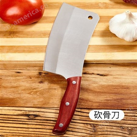 卓灏不锈钢家用菜刀厨师切菜切片切肉砍骨多用刀 厨房刀具套装