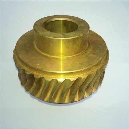 【铜宇】精密铜涡轮 铁芯铜涡轮 工业用非标铜涡轮
