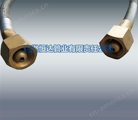 恒达专业生产气用高压软管 安徽工业管价格 高压防爆金属软管