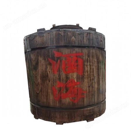 仿古木制外壳储酒罐发酵罐 贵州白酒散酒装酒容器酒海酒罐