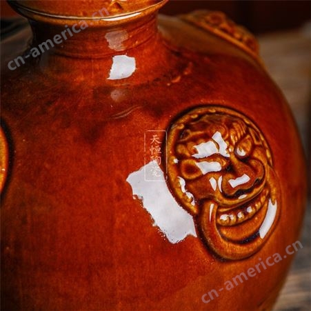 工艺酒瓶 陶瓷酒瓶 5斤装陶瓷酒坛 天恒陶瓷 内含配套瓶盖 欢迎订购