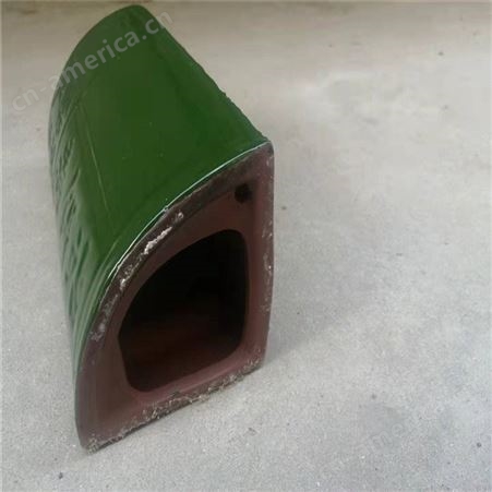 鼠饵盒 利盛陶瓷 绿色陶瓷鼠屋 长条鼠饵站