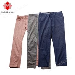 广州扎古米 二手市场外贸批发出口马里二手服装旧男棉裤二手