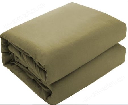 定制各种规格兰格子 学生棉被棉垫/蓝格子棉3件套/应急救灾棉被褥