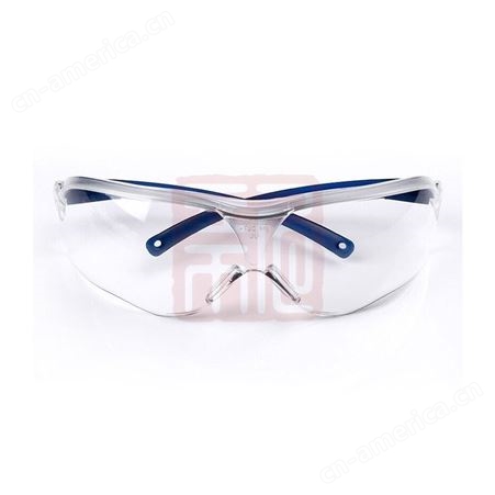 3M 10434中国款流线型防护眼镜 透明镜片防雾