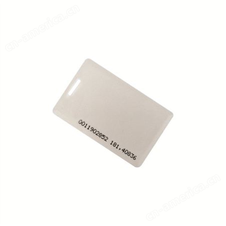 ID厚卡定制员工考勤卡 食堂饭卡供应IP65防水防尘设计
