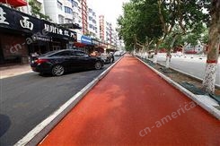 深圳人行道彩色沥青施工 透水沥青施工 透水混凝土施工