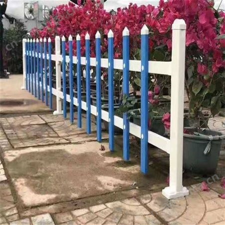 塑钢绿化围栏pvc护栏别墅花园 塑钢草坪栏杆 市政绿化护栏