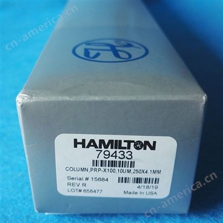 哈密尔顿 HAMILTON色谱柱 PRP-X100 250*4.1mm 10um 79433 79448