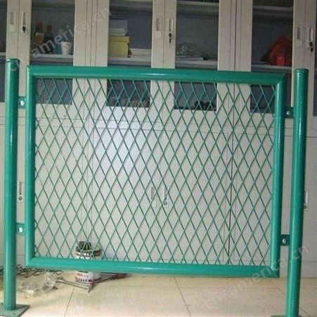 金鹏浸塑框架护栏公路铁路绿色框架护栏生产厂家