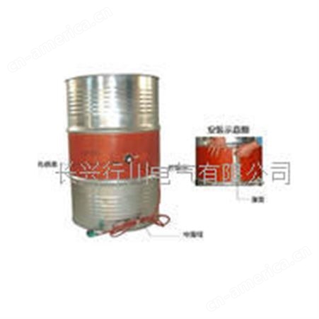 GSJRD硅橡胶油桶加热带