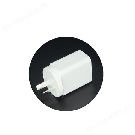 30W Type C充电器 PD快充 支持华为 苹果 三星 USB+C双接口