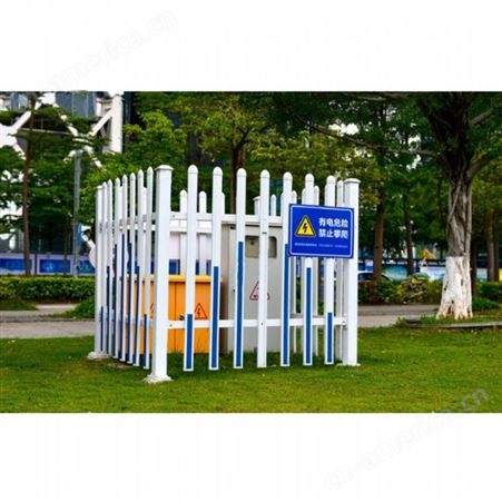 浙江杭州 pvc塑钢护栏 户外园林花园新农村隔离带 绿化草坪护栏围栏栅栏