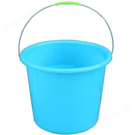 厂家供应大号加厚储水桶PE圆形红色塑料桶家用手提塑料水桶