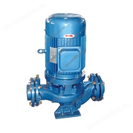 羊城立式GD管道离心泵 化工离心泵 不锈钢管道循环泵增压泵