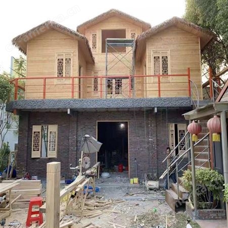 20年防腐木工程 顺心木屋木别墅 定制 免费安装 设计