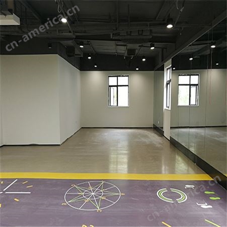 塑胶地板厂家 健身房地面地胶 达郑州pvc塑胶地板