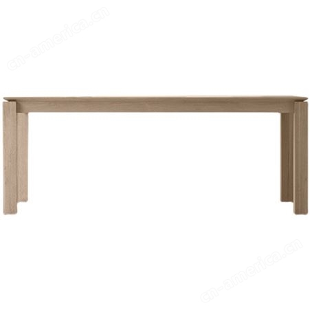 新中式书桌椅组合 白蜡木书房书法桌 画案写字台实木禅意简约办公桌 可定做